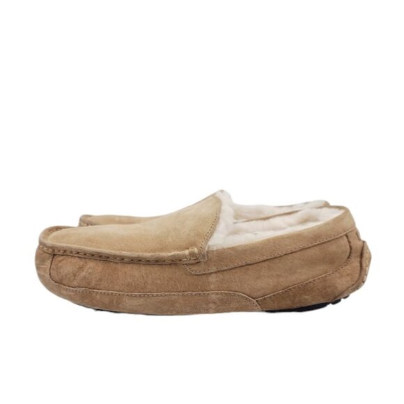 UGG Men's Tan Suede Loafers - Picture 2 of 6